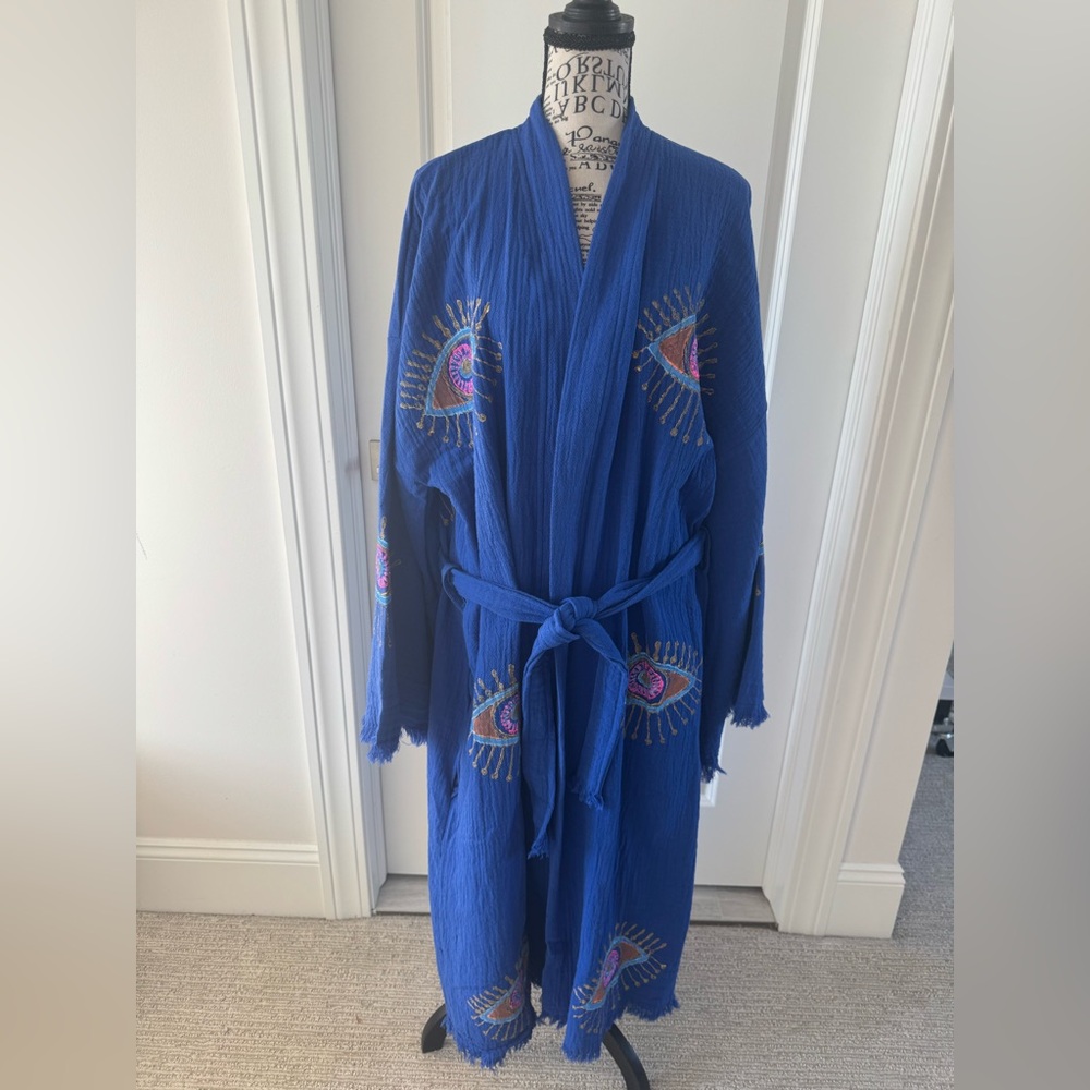 Pinus Evil Eye Kimono Robe